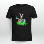 Easter French Bulldog Gift Easter Egg Hunt Bunny Ears 4 T Shirt