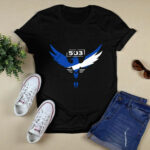 El Salvador National Bird Torogoz 503 3 T Shirt