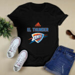 El Thunder Oklahoma City Thunder 2 T Shirt
