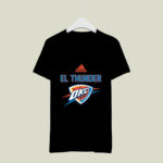 El Thunder Oklahoma City Thunder 4 T Shirt