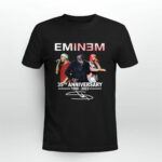 Eminem 35th Anniversary 1988 2023 Signature Thank You For The Memories Rapper 4 T Shirt
