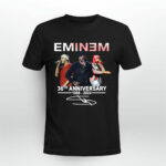 Eminem 36th Anniversary 1988 2024 Signature Thank You For The Memories Rapper 3 T Shirt