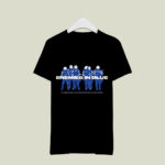 Enemies In Blue Relief 2 T Shirt