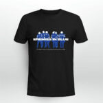 Enemies In Blue Relief 3 T Shirt