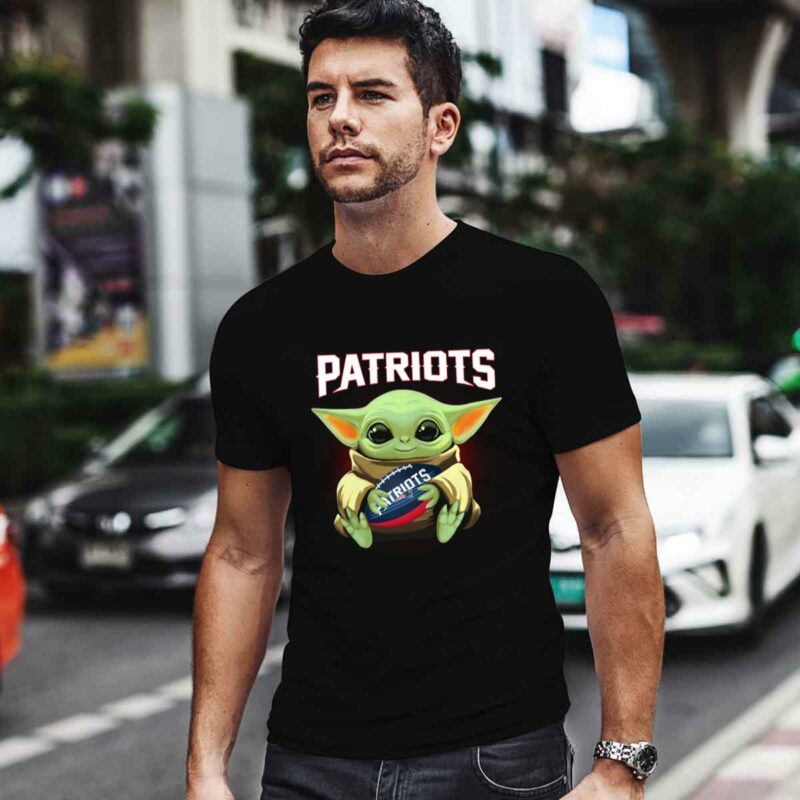 England Patriots Baby Yoda 0 T Shirt