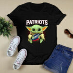 England Patriots Baby Yoda 4 T Shirt