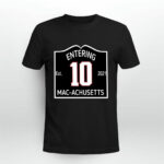 Entering macachusetts 3 T Shirt