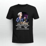 Eric Clapton North American 2023 Tour Thank You For The Memories 4 T Shirt