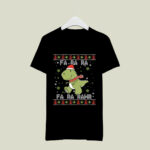Fa Ra Ra Fa Ra Rawr Funny Dinosaurs Christmas 3470 T Shirt