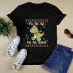 Fa Ra Ra Fa Ra Rawr Funny Dinosaurs Christmas 3472 T Shirt