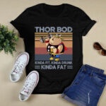 Fat Thor bod kinda fit kinda drunk kinda fat vintage 4 T Shirt