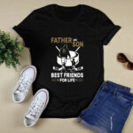 Father and Son Best Friends For Life Golden Knights 4 T Shirt