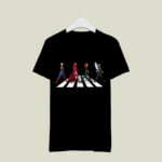 Female Avengers Black Window Captain Marvel Wasp Scarlet Witch Avengers Superhero Abbey Road 3 T Shirt
