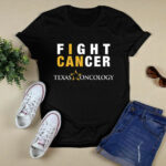 Fight Cancer Texas Oncology 4 T Shirt