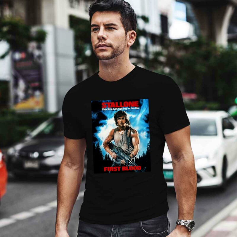 First Blood 1982 Rambo Movie 0 T Shirt
