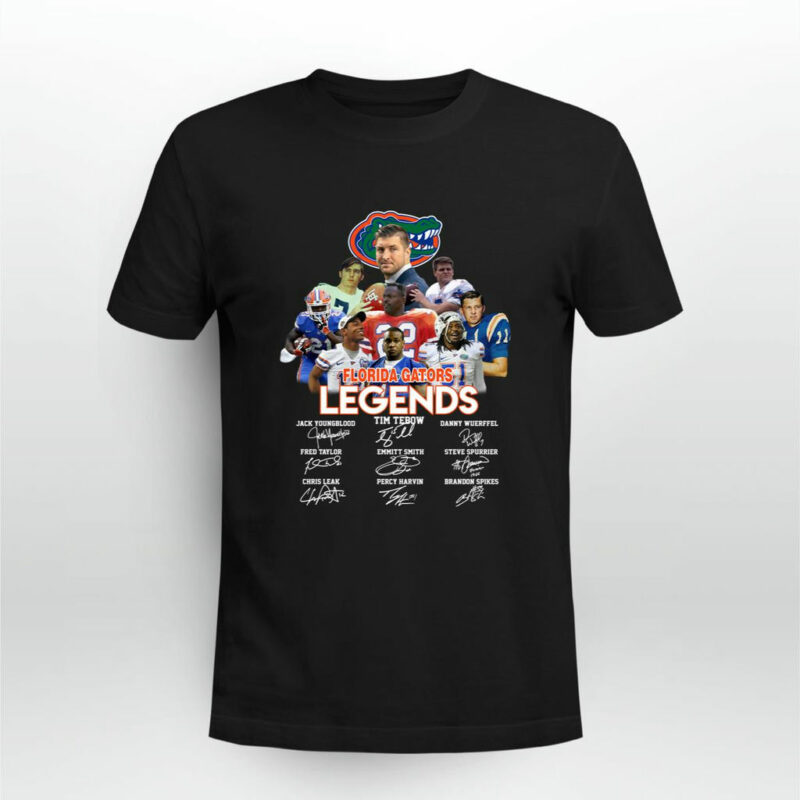 Florida Gators Players Legends Signature 0 T Shirt