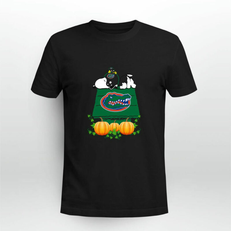 Florida Gators Snoopy Pumpkin House 0 T Shirt