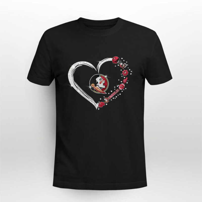 Florida State Seminoles Twinkle Heart 0 T Shirt