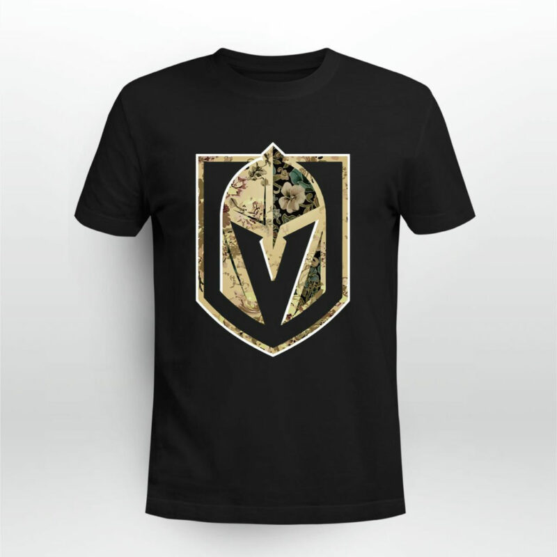 Flower Power Las Vegas Hockey Golden Gift Knights 0 T Shirt