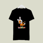 Fox Dab Dabbing Dressed Bunny Ear Egg Hunting Easter 2 T Shirt