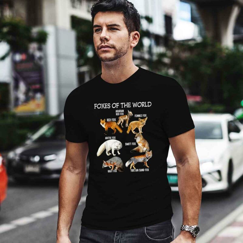 Foxes Of The World Funny Fox 0 T Shirt