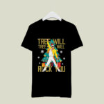 Freddie Mercury Christmas Tree Tree Will Rock You 3 T Shirt