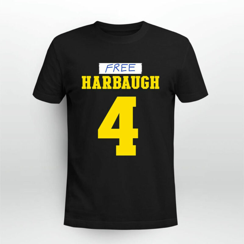 Free Harbaugh 4 New 0 T Shirt