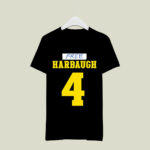 Free Harbaugh 4 New 1 T Shirt