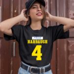 Free Harbaugh 4 New 3 T Shirt