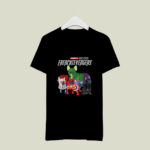 Frenchievengers French Bulldog Funny 4 T Shirt