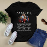 Friends Tv Show 1994 2004 Thank You for the Memories Signature 3 T Shirt