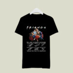 Friends Tv Show 1994 2004 Thank You for the Memories Signature 4 T Shirt