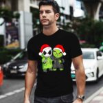 Funny Baby Jack Skellington and Grinch Christmas 0 T Shirt