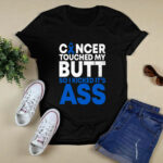 Funny Colon Cancer Survivor Cancer Awareness Ribbon 2 T Shirt