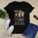 Funny Midsomer Murders 25th anniversary thank you for the memories signatures 4 T Shirt
