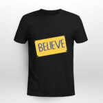 Funny Soccer Believe Faith Coach Richmond Lasso Believe 3 T Shirt