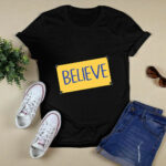 Funny Soccer Believe Faith Coach Richmond Lasso Believe 4 T Shirt