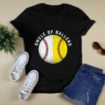 Funny Uncle Gift From Nephew Niece Baseball Softball Player 2213 T Shirt