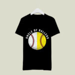Funny Uncle Gift From Nephew Niece Baseball Softball Player 3 T Shirt