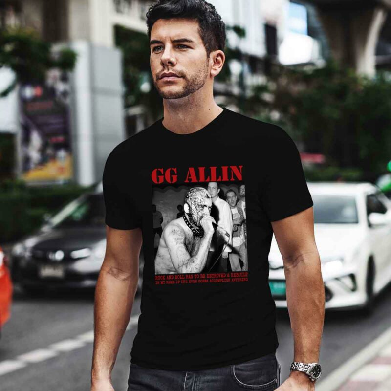 Gg Allin 0 T Shirt