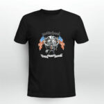 GM Motorhead Nemo Malus Felix With Flag American 4 T Shirt