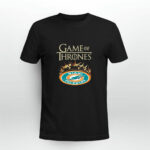 Game of Thrones Miami Dolphins mashup 2 T Shirt
