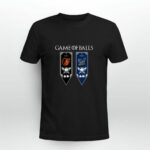 Game of Thrones game of balls Baltimore Orioles and Milwaukee Brewers 3 T Shirt 1
