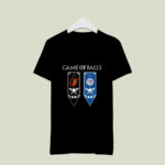 Game of Thrones game of balls Baltimore Orioles and Toronto Blue Jays 3 T Shirt