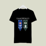 Game of Thrones game of balls Chicago Cubs and Green Bay Packers 4 T Shirt