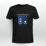 Game of Thrones game of balls Chicago Cubs and Indianapolis Colts 4 T Shirt