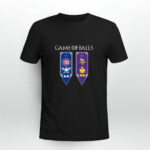 Game of Thrones game of balls Chicago Cubs and Minnesota Vikings 3 T Shirt