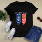 Game of Thrones game of balls Chicago Cubs and Pittsburgh Pirates 2 T Shirt