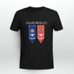 Game of Thrones game of balls Chicago Cubs and Pittsburgh Pirates 3 T Shirt