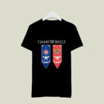 Game of Thrones game of balls Chicago Cubs and Pittsburgh Pirates 4 T Shirt